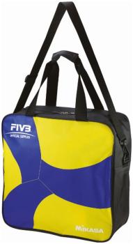MIKASA Balltasche für 4 Volleybälle, gelb/blau - AC-BG240W-YB