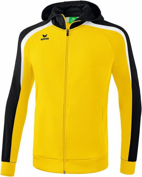 LIGA 2.0 Trainingsjacke mit Kapuze - gelb/schwarz/weiß