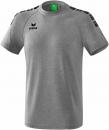 ESSENTIAL 5-C T-Shirt - grau melange/schwarz