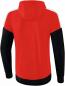 Preview: SIX WINGS Trainingsjacke mit Kapuze Kinder - rot/bordeaux