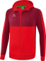 Preview: SIX WINGS Trainingsjacke mit Kapuze Kinder - rot/bordeaux