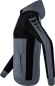 Preview: SIX WINGS Trainingsjacke mit Kapuze - slate grey/schwarz