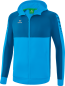 Preview: SIX WINGS Trainingsjacke mit Kapuze - curacao/mykonos