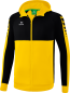 Preview: SIX WINGS Trainingsjacke mit Kapuze Kinder - gelb/schwarz
