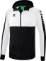 Preview: SIX WINGS Trainingsjacke mit Kapuze Kinder - schwarz/weiß