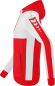 Preview: SIX WINGS Trainingsjacke mit Kapuze Kinder - rot/weiß
