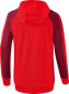Preview: SIX WINGS Trainingsjacke mit Kapuze Damen - rot/bordeaux