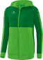 Preview: SIX WINGS Trainingsjacke mit Kapuze Damen - green/smaragd