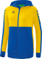Preview: SIX WINGS Trainingsjacke mit Kapuze Damen - new royal/gelb