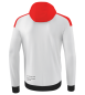 Preview: CHANGE by erima Trainingsjacke mit Kapuze - weiß/rot/schwarz