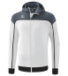 Preview: CHANGE by erima Trainingsjacke mit Kapuze - weiß/slate grey/schwarz