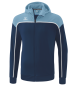 Preview: CHANGE by erima Trainingsjacke mit Kapuze - new navy/faded denim/weiß