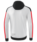 Preview: CHANGE by erima Trainingsjacke mit Kapuze - weiß/schwarz/rot