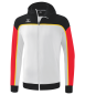 Preview: CHANGE by erima Trainingsjacke mit Kapuze - weiß/schwarz/rot
