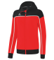 Preview: CHANGE by erima Trainingsjacke mit Kapuze - rot/schwarz/weiß