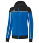 Preview: CHANGE by erima Trainingsjacke mit Kapuze - new royal/scchwarz/weiß