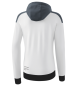 Preview: CHANGE by erima Trainingsjacke mit Kapuze - weiß/slate grey/schwarz