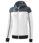 Preview: CHANGE by erima Trainingsjacke mit Kapuze - weiß/slate grey/schwarz