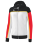 Preview: CHANGE by erima Trainingsjacke mit Kapuze - weiß/schwarz/rot