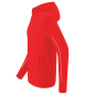Preview: LIGA STAR Trainingsjacke mit Kapuze - rot/weiß