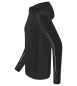 Preview: LIGA STAR Trainingsjacke mit Kapuze - schwarz/weiß