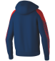 Preview: EVO STAR Trainingsjacke mit Kapuze - new navy/rot 