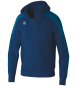 Preview: EVO STAR Trainingsjacke mit Kapuze - new navy/mykonos blue
