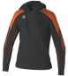 Preview: EVO STAR Trainingsjacke mit Kapuze - schwarz/orange