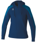 Preview: EVO STAR Trainingsjacke mit Kapuze - new navy/mykonos blue