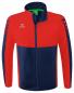 Preview: SIX WINGS Jacke mit abnehmbaren Ärmeln - new navy/rot