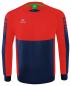 Preview: SIX WINGS Sweatshirt - new navy/rot