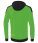 Preview: CHANGE by erima Kapuzensweat - green/schwarz/weiß