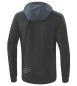 Preview: CHANGE by erima Kapuzensweat - black gey/slate grey/weiß