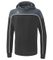 Preview: CHANGE by erima Kapuzensweat - black gey/slate grey/weiß
