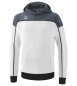 Preview: CHANGE by erima Kapuzensweat - weiß/slate grey/schwarz