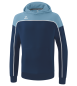 Preview: CHANGE by erima Kapuzensweat - new navy/faded denim/weiß