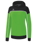 Preview: CHANGE by erima Kapuzensweat - green/schwarz/weiß