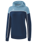 Preview: CHANGE by erima Kapuzensweat - new navy/faded denim/weiß