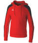 Preview: EVO STAR Kapuzensweat - rot/schwarz