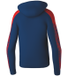 Preview: EVO STAR Kapuzensweat - new navy/rot