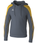Preview: EVO STAR Kapuzensweat - slate grey/gelb