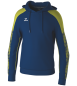 Preview: EVO STAR Kapuzensweat - new navy/lime