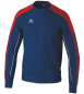Preview: EVO STAR Sweatshirt - new navy/rot