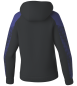 Preview: EVO STAR Kapuzensweat - schwarz/ultra violet