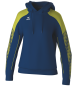 Preview: EVO STAR Kapuzensweat - new navy/lime