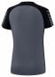 Preview: SIX WINGS T-Shirt Damen - slate grey/schwarz