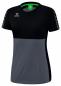 Preview: SIX WINGS T-Shirt Damen - slate grey/schwarz