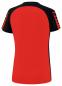 Preview: SIX WINGS T-Shirt Damen - rot/schwarz