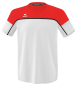 Preview: CHANGE by erima T-Shirt - weiß/rot/schwarz