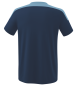 Preview: CHANGE by erima T-Shirt - new navy/faded denim/weiß